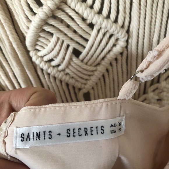 Hello Molly Going Nowhere Beige Dot Dress - Picture 5 of 6